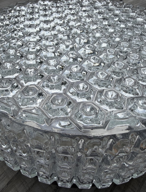 Lampada da soffitto Niko, Belgio, 1960 – Plafoniere, Glass, Plastic (photo 3 of 6)