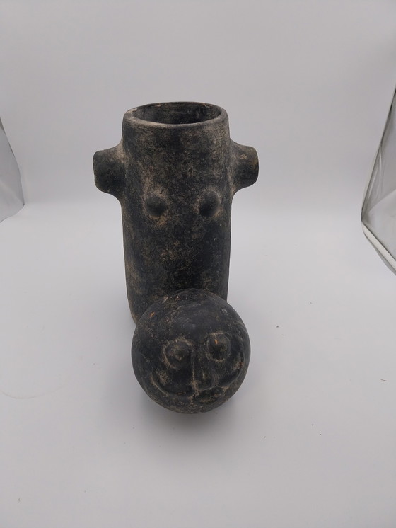 Image 1 of 1 X Image Mexico 2-Piece Pottery