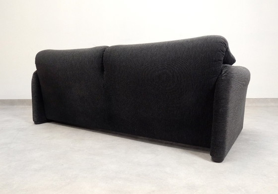 Image 1 of Cassina Maralunga 2,5 places - bicolore noir/gris