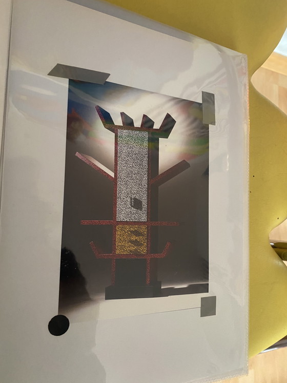 Image 1 of Memphis Design Sottsass, Mendini, Mariscal etc. file folder 1981 original 