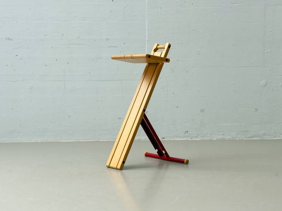 Image 1 of Heuschrecken-Klappstuhl von Torstein Nilsen für Møremøbler, Norwegen, 1982