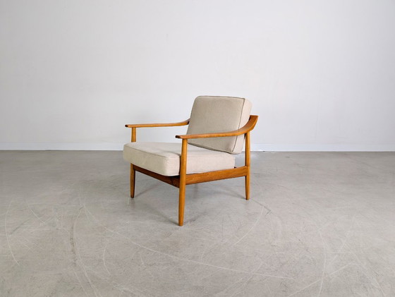 Image 1 of 2 fauteuils originaux de style vintage Wilhelm Knoll Walter Knoll en teck II