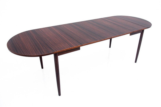 Image 1 of Table danoise en bois de rose, années 1960.