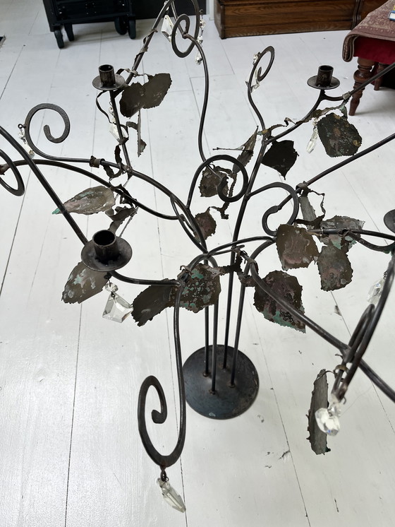 Image 1 of Maroeska Metz 8-arm candelabra