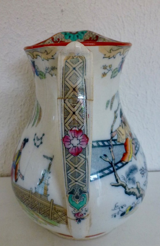 Image 1 of Jarra, posavasos y 2 enjuagues Timor Regout