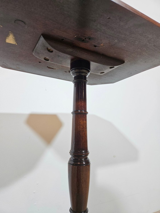 Antique Victorian Mahogany Side Table, 1800s – Wood, Hollywood Regency (photo 5 of 15)