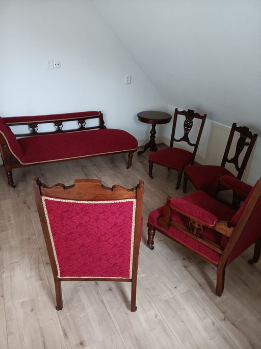 Conjunto de Muebles Antiguos de Aprox. 1820-1840
