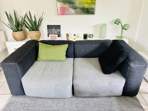 Hay Mags Sofa 2.5 Seater Wool Felt incl. Hay Mags Cushions