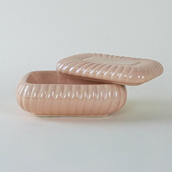 Image 1 of Joyero de cerámica, diseño italiano, años 70, producción: Italia