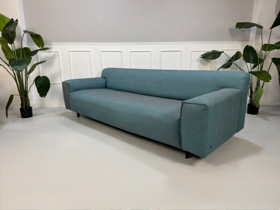 Image 1 of Rolf Benz Grata Bank Stoff Blau Grün Bankbank