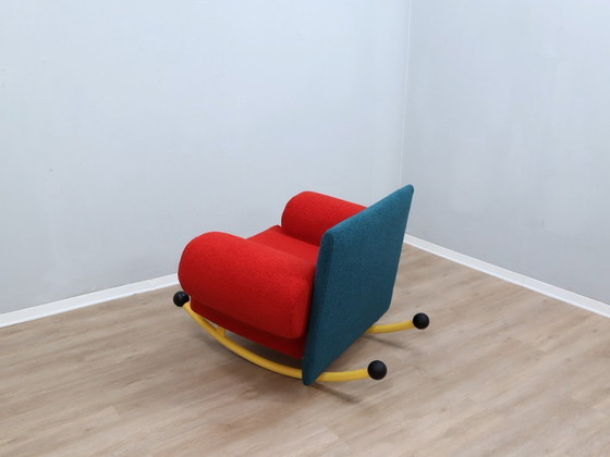 Image 1 of Fauteuil à Bascule Topolino par Seveso & Trezzi pour Felice Rossi, 1980s
