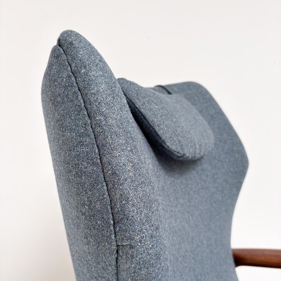 Re-upholstered Edith (men's) Armchair by Bovenkamp, 1960s – Textile, Vintage (photo 3 of 16)