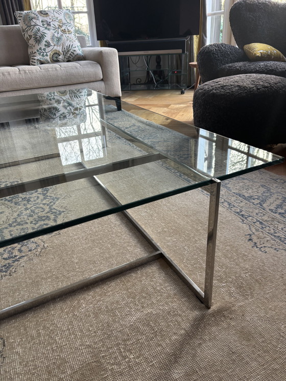 Image 1 of Casa Desus C-table glas en chroom 150 cm