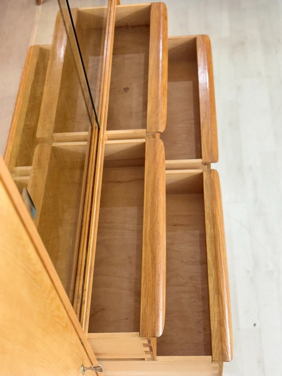 Image 1 of Vintage dressoir / vitrinekast / woonkamerkast – jaren 60