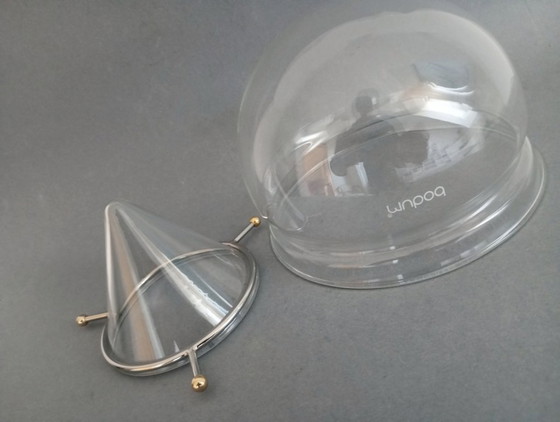 Image 1 of Carsten Jorgensen, plat de service multifonctionnel en forme de colonne, de style postmoderne, pour caviar, Bodum, vers 1990