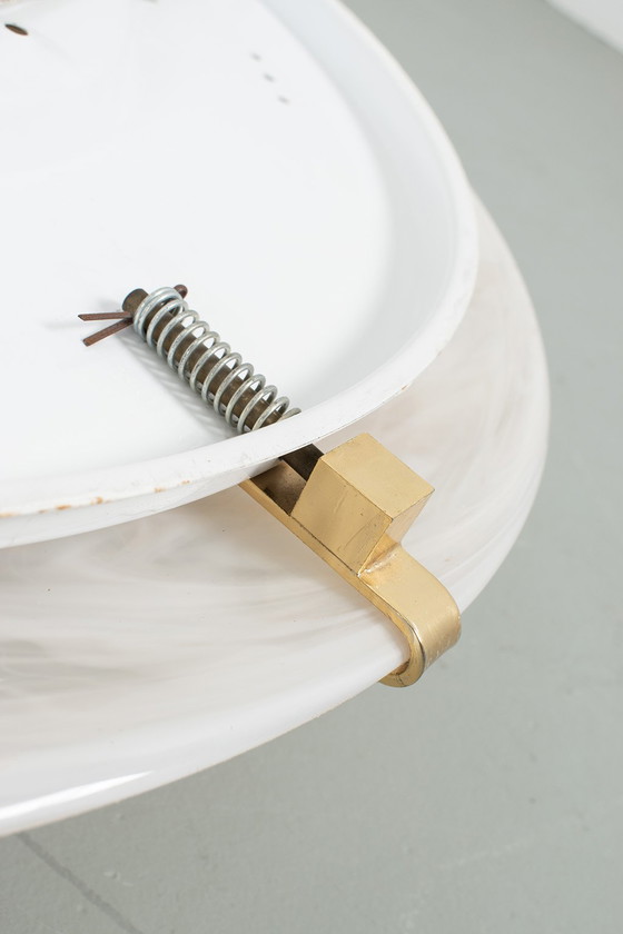 Image 1 of Große Glas-Deckenleuchte