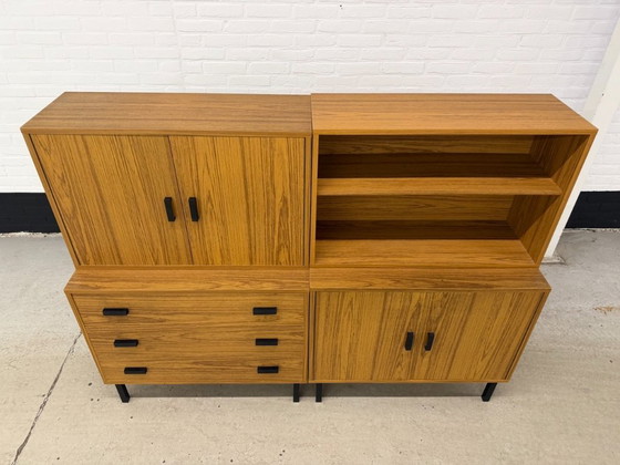 Armoire Système Modulaire Vintage – Armoires murales, Wood (photo 7 of 14)