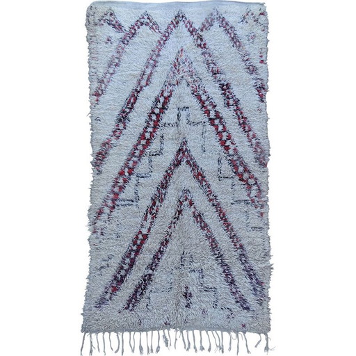 Alfombra bereber vintage Beni Ouarain