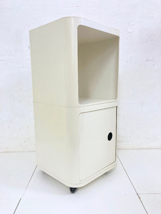 Image 1 of Dubbele Componibili Plastic Container Ontwerp Anna Castelli Ferrieri Kartell