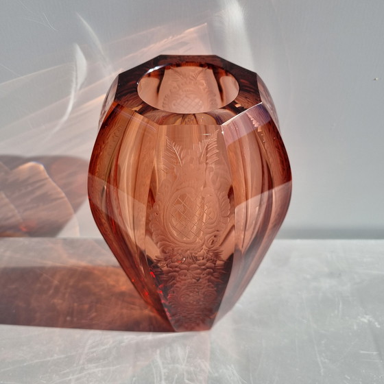 Image 1 of Jarrón clásico Moser Corsica Rosaline