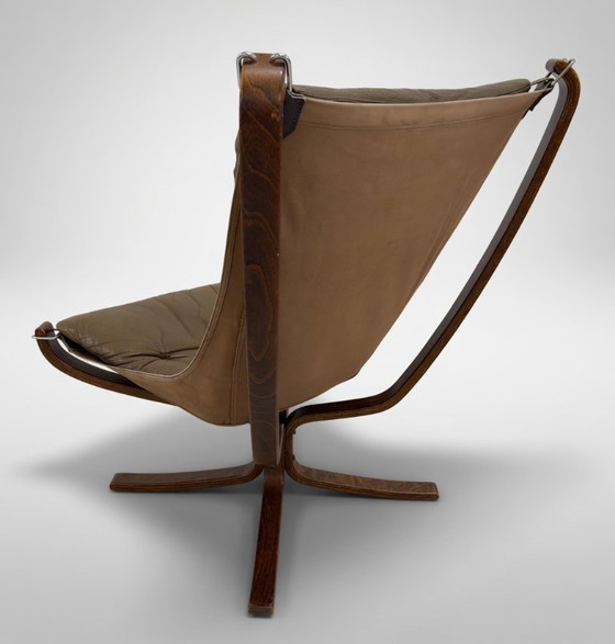 Image 1 of Silla Falcon de Vatne Møbler, Noruega, años 70.