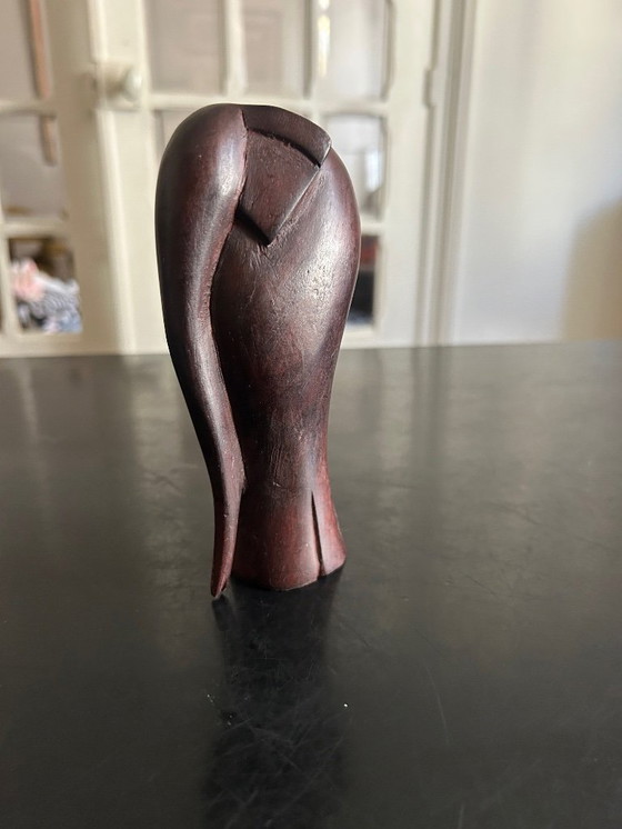 Image 1 of geschnitzter Holzelefant