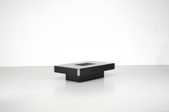 Image 1 of Alveo-Couchtisch, Willy Rizzo für Mario Sabot zugeschrieben, 1970er Jahre