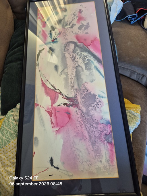 3 Watercolors – schilderijen tekeningen, Glass, Paper (photo 2 of 6)