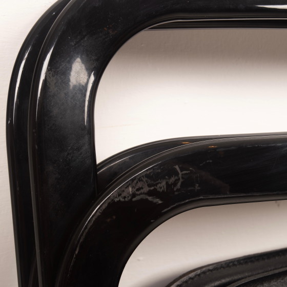 Sillas Clio de Acero y Cuero de Giorgio Cattelan para Cidue – Sillas de comedor, Leather, polished steel (photo 25 of 25)