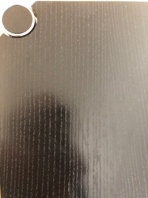 Mesa original USM-Haller de roble negro