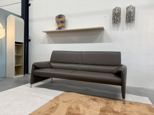 Leolux Felizia Canapé 3 places Senso Noyer – 3 5 zitsbanken, Leather