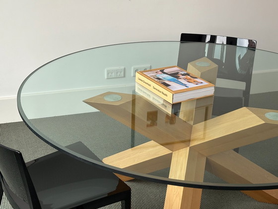 Casina La Rotonda Tisch – Cassina, Esstische, Glass, Wood (photo 4 of 12)