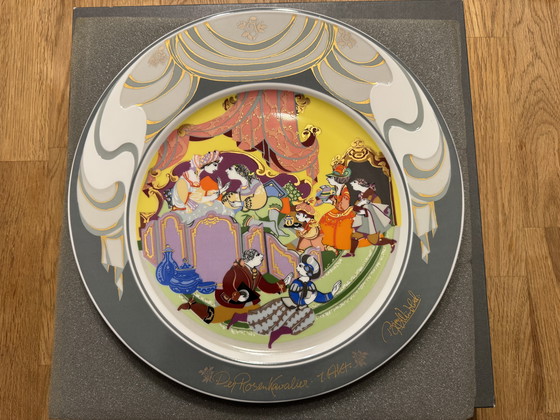 Image 1 of Björn Wiinblad signed plate