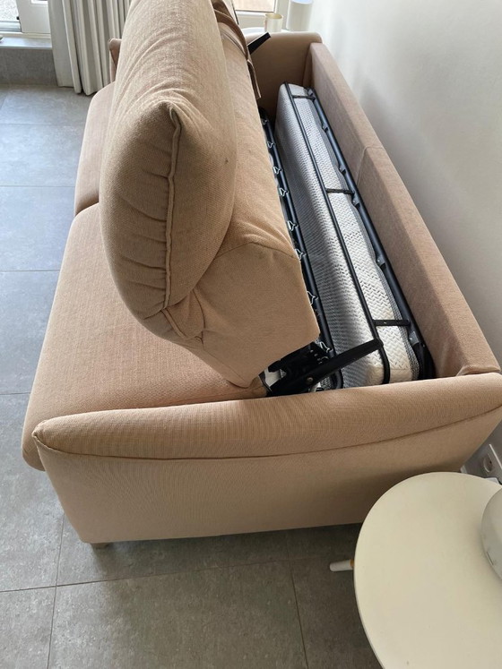 Divano letto di lusso Sesido Galaxio - Materasso 160x197 cm in tessuto beige, Sesido (by ROM), Divani letto (foto 4 di 7)