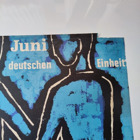 Image 1 of 17 juin - Journée de l'unité allemande - Affiche vintage