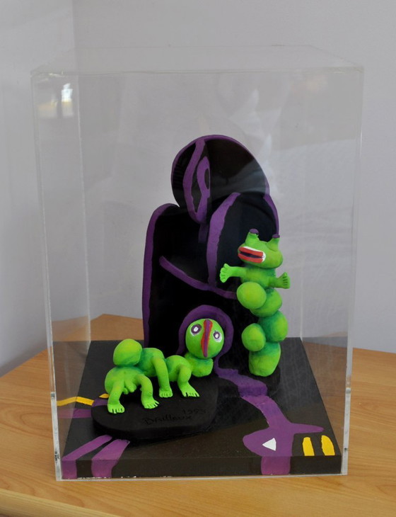 Image 1 of Sculptuur - César Bailleux - 1995 - Zonder titel - Gemengde techniek (ref 2325)