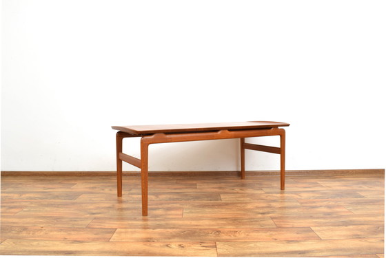 Image 1 of Teak Modell 640 Couchtisch von Peter Hvidt & Orla Mølgaard-Nielsen für France & Søn / France & Daverkosen, 1950er Jahre.