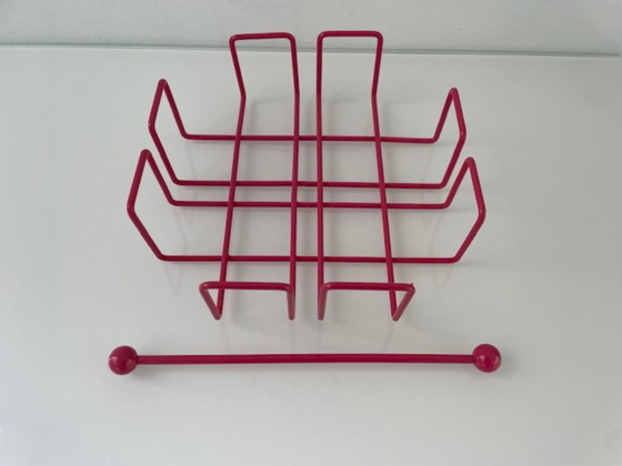 Image 1 of Retro metal napkin holder with weight