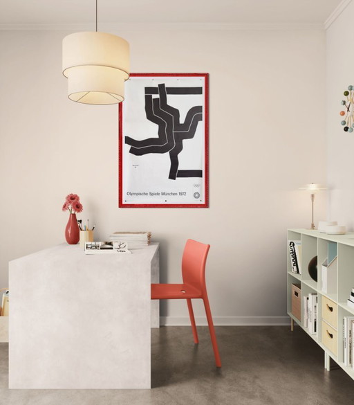 Eduardo Chillida - Olympische Spelen München 1972 Originele Poster/Plakat | 64 × 102 cm