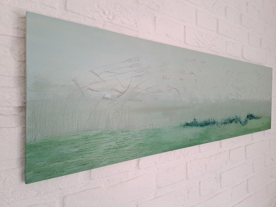 Image 1 of "Rietlandschap in de mist" Gallery Suncorner 