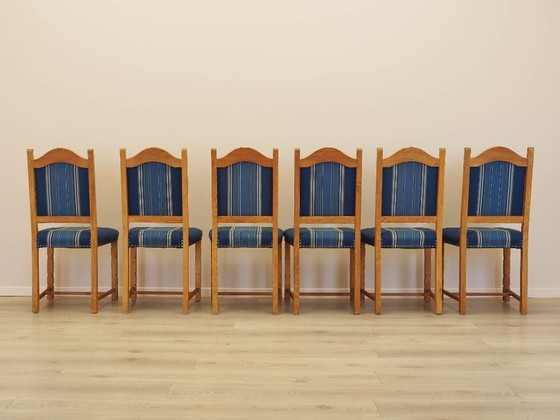 Image 1 of Set di sei sedie in rovere, design danese, anni '60, designer: Henning Kjærnulf