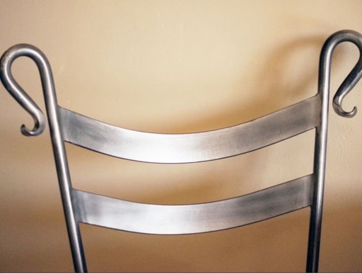 8 Wrought Iron Chairs