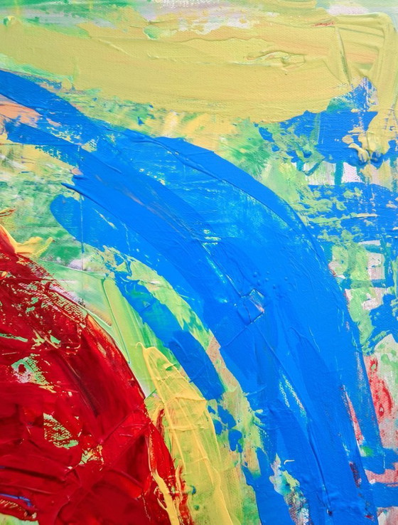 Image 1 of Enzo SAN MARCO - Cyclonic Mood - Artist painting