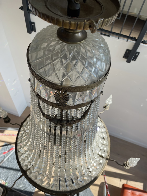 Image 1 of Lampadario a sacco di sacca di perle molto grande