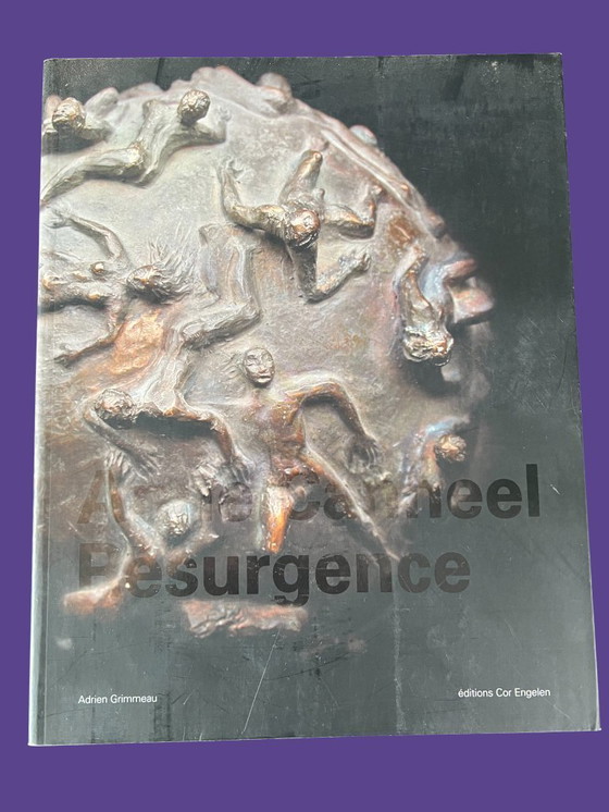 Image 1 of Expressief terracotta beeld van Belgisch kunstenares Anne Canneel