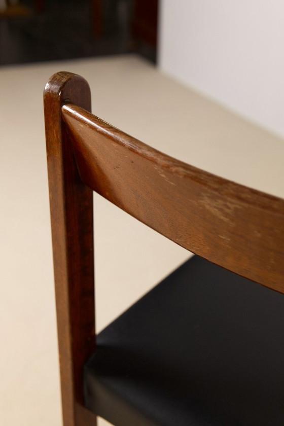 Image 1 of 6 Esszimmerstühle von Alfred Hendrickx für Belform, 1960er Jahre, Belgien