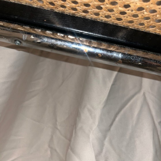 Image 1 of Coppia di sgabelli da bar in stile S32, ispirati a Marcel Breuer, anni '70