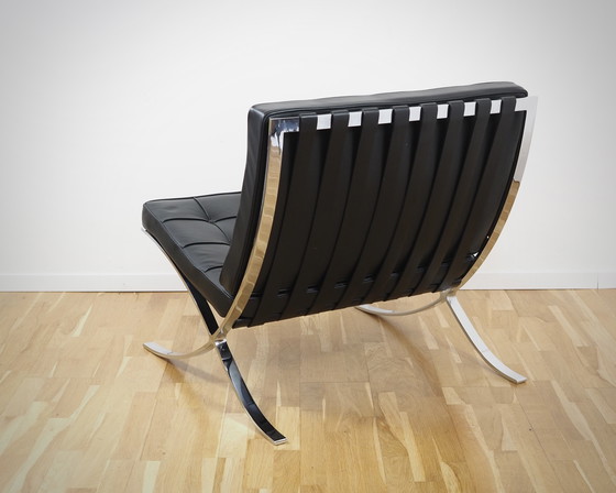 Image 1 of Knoll Int. Mies van der Rohe Silla Barcelona cuero negro