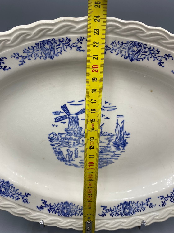 Large Dutch plate, C&S Rotterdam, windmill landscape – Crockery (photo 6 of 6)