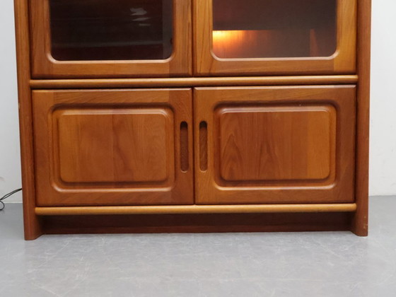 Image 1 of Vintage display cabinet | Dyrlund Denmark | Solid teak